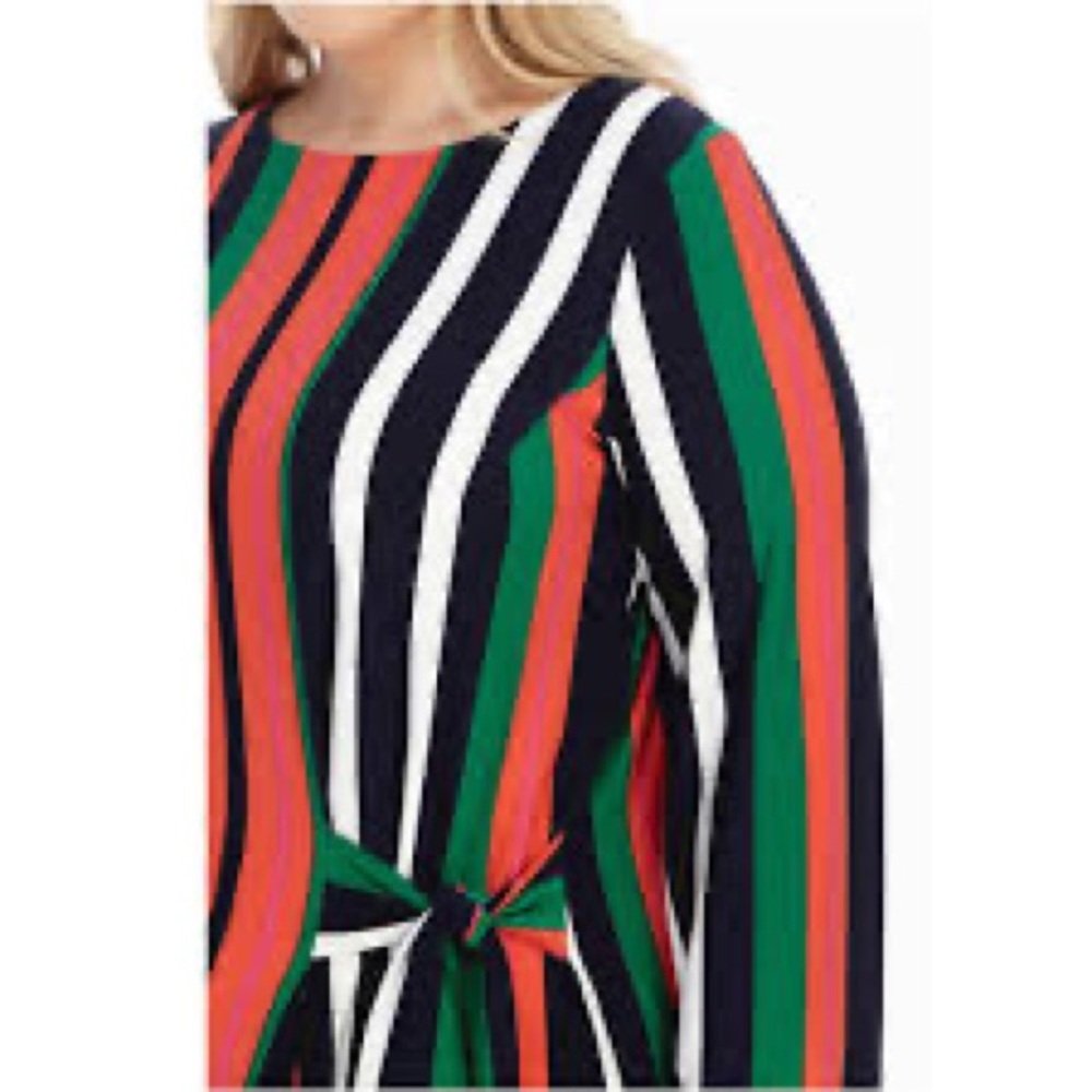 London Times size 14 dress. Tie at the waist. NWT - Picture 7 of 8